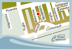 Mappa di Cervia-Milano Marittima
