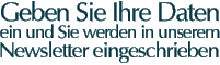 Sacchini Hotels - Geben Sie Ihre Daten ein und Sie werden in unserem Newsletter eingeschrieben